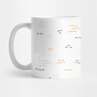 Doodle Lumps Scribbles Abstract Coordinate Mug